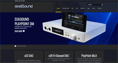 Desktop Screenshot of exasound.com